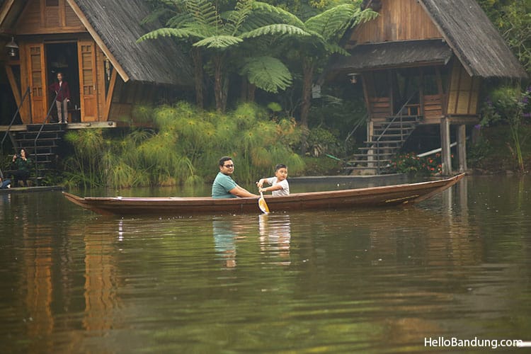 dusun bambu yang terletak di kawasan lembang bisa dijadikan pilihan untuk wisata healing