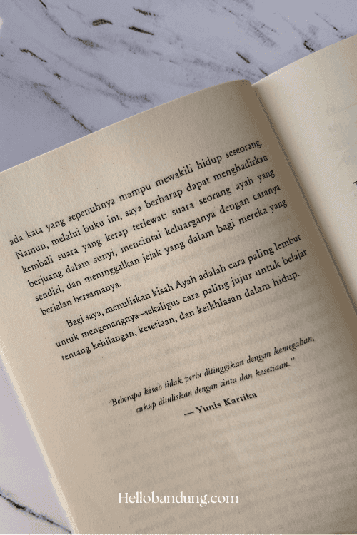 kisah ayah karya yunis kartika